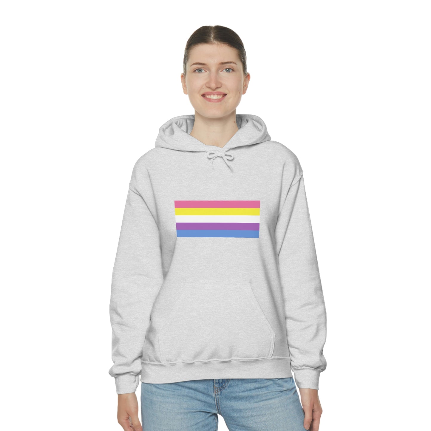 Bigender Flag Hooded Sweatshirt