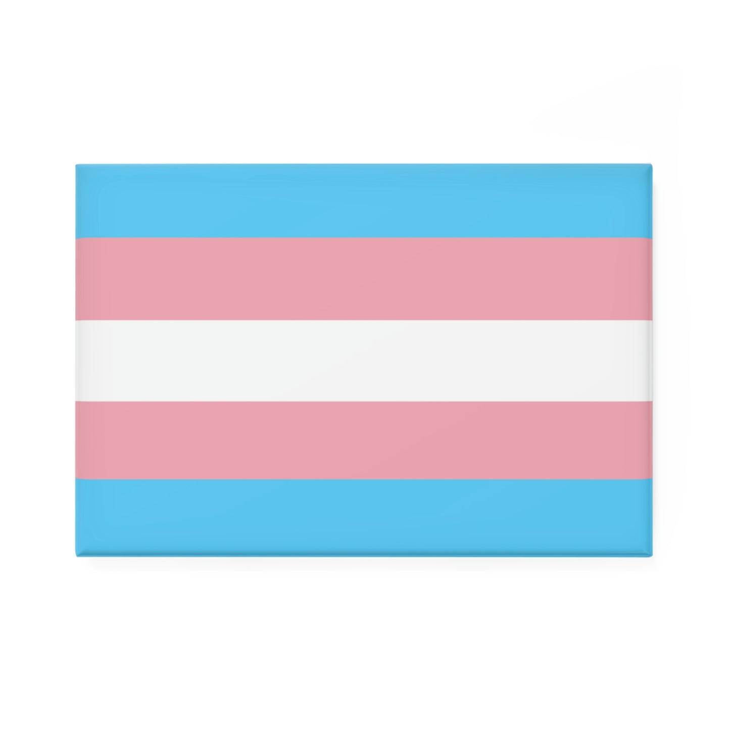 Button Magnet, Transgender Pride Flag