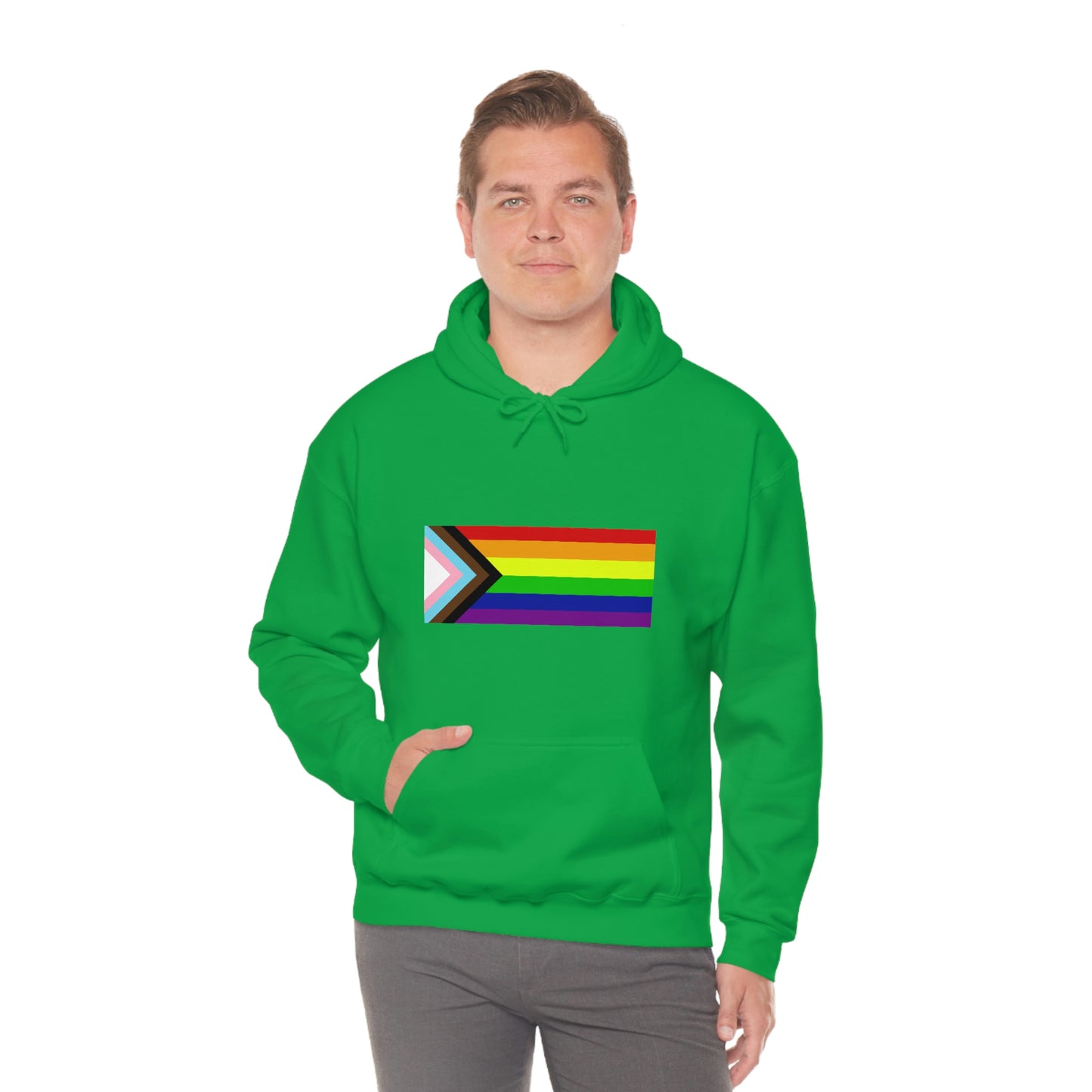 Progress Pride Flag Hooded Sweatshirt