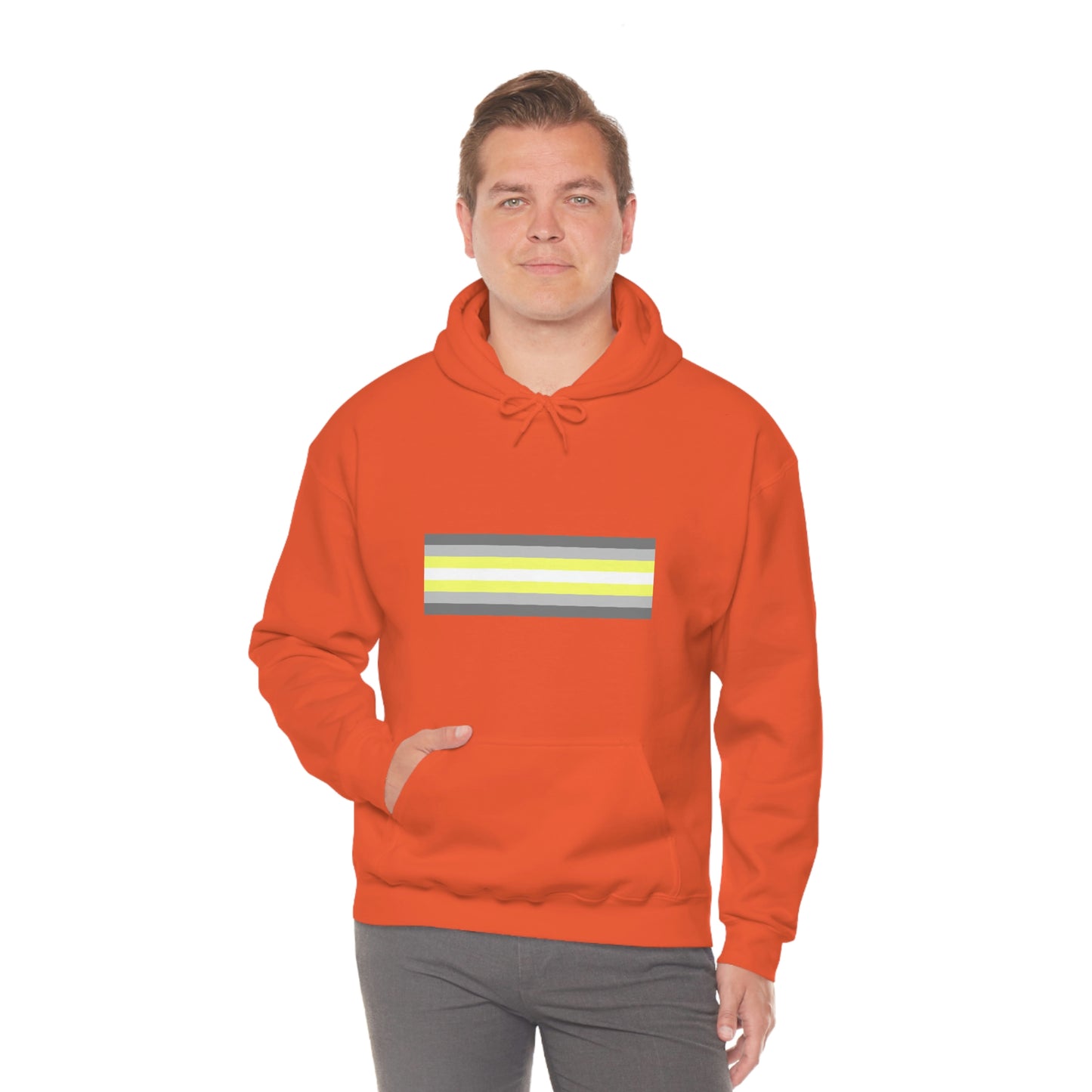 Demigender Flag Hooded Sweatshirt