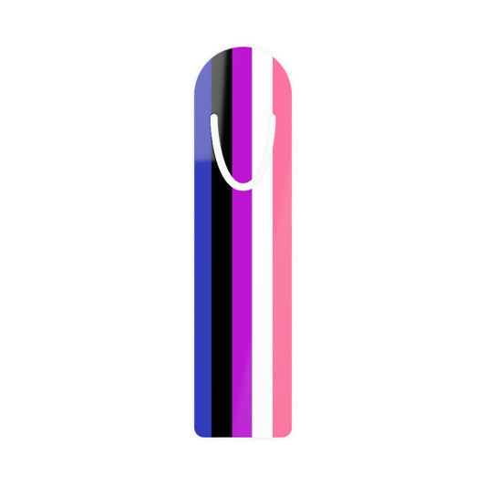 Genderfluid Pride Flag Bookmark