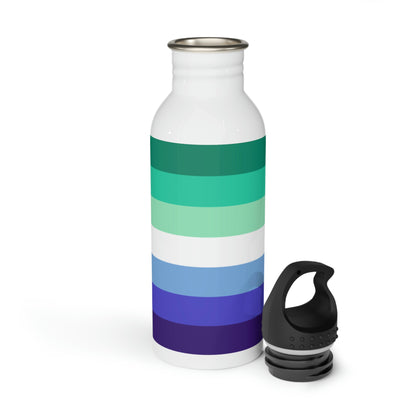 MLM Pride Flag Stainless Steel Water Bottle