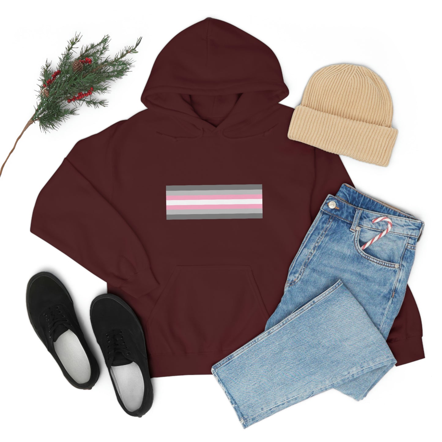 Demigirl Flag Hooded Sweatshirt