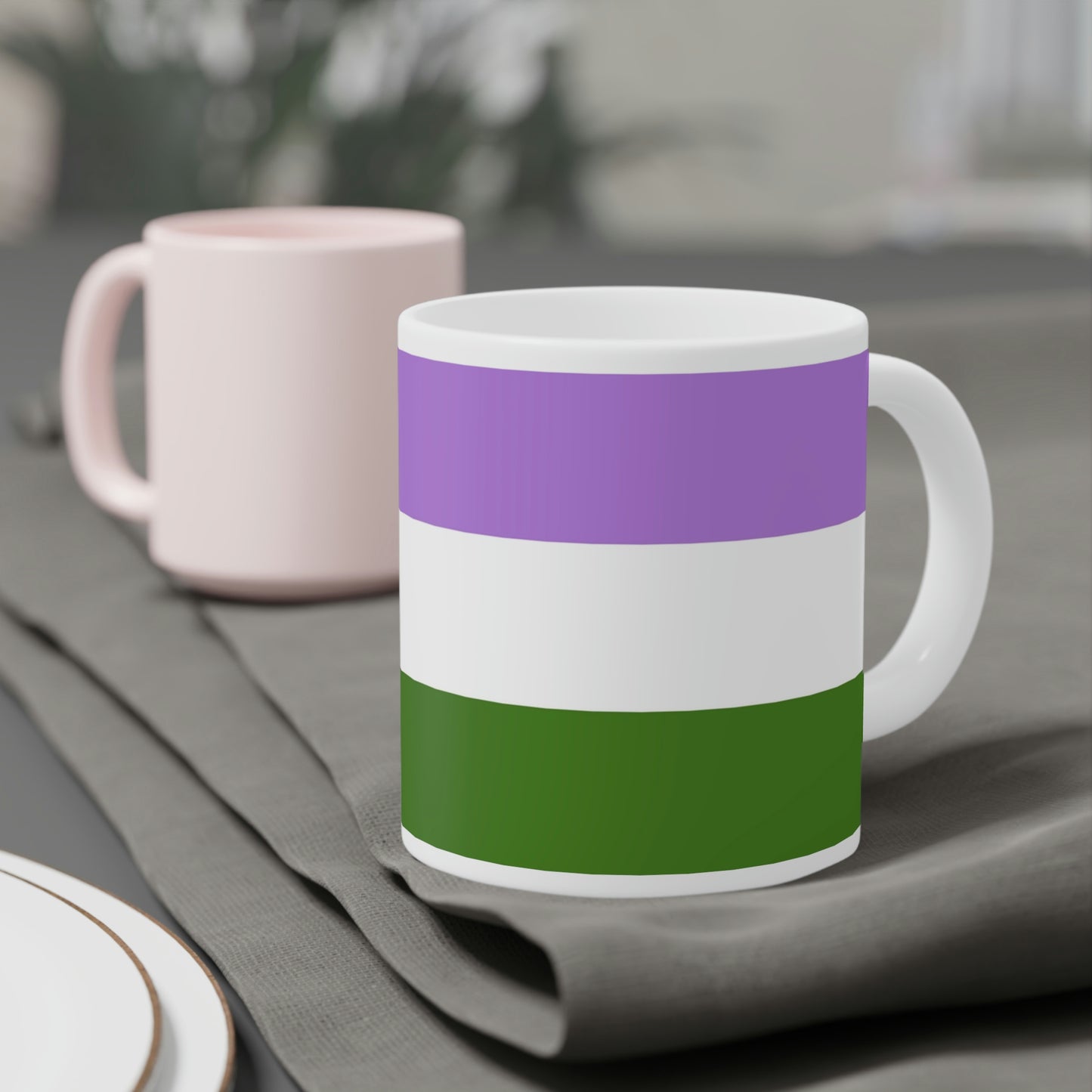 Genderqueer Pride Flag Mug (11oz\15oz\20oz)