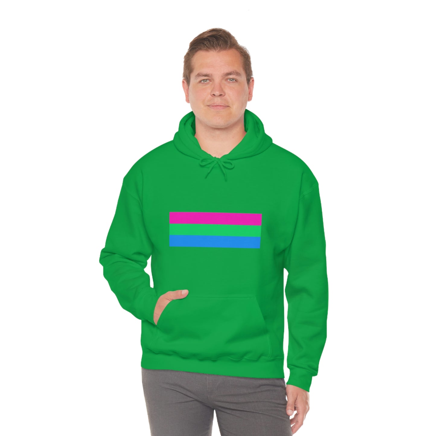 Polysexual Flag Hooded Sweatshirt