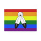 Button Magnet, Two-Spirit Pride Flag