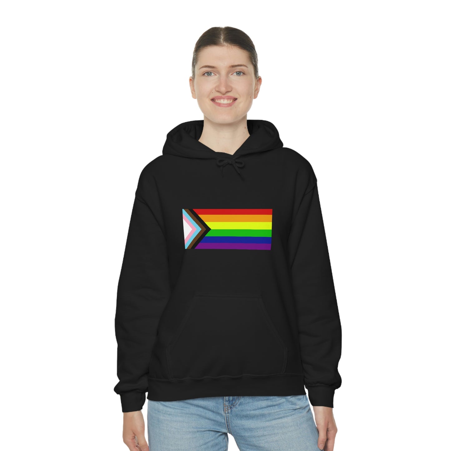 Progress Pride Flag Hooded Sweatshirt