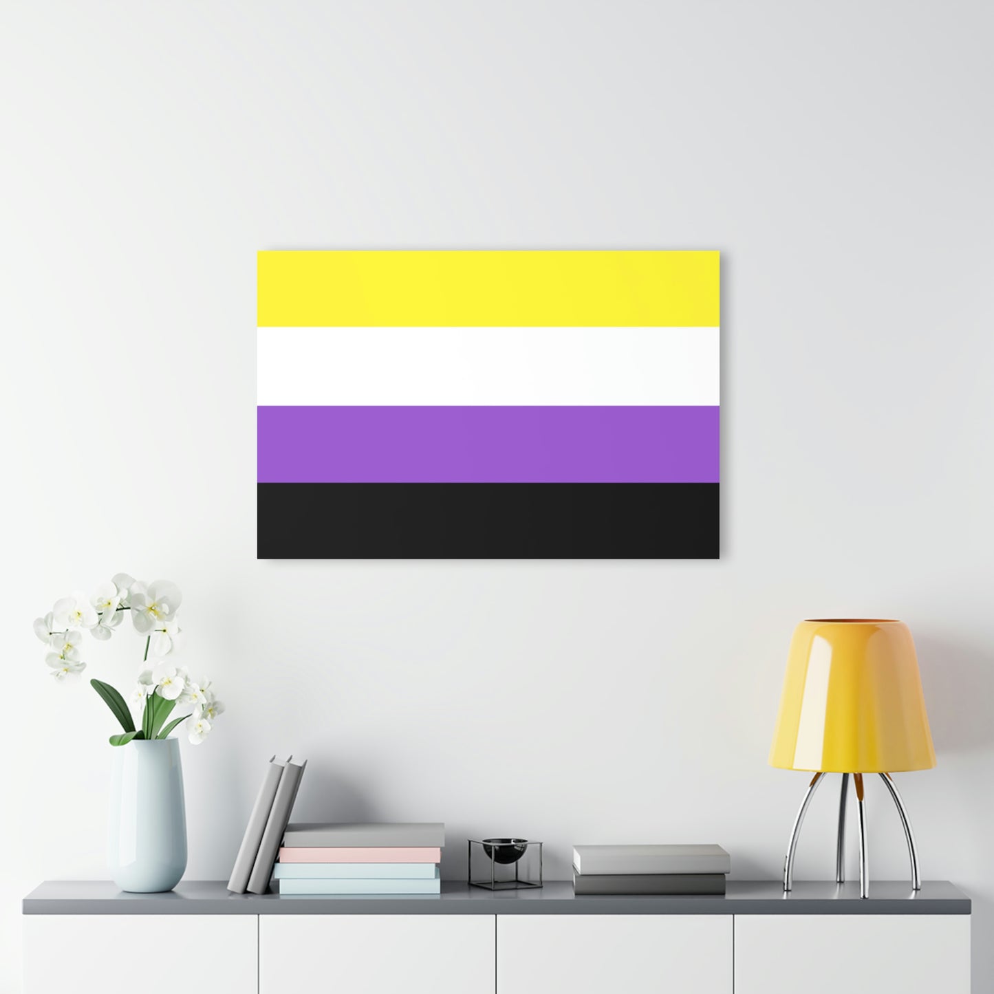 Non-Binary Acrylic Prints (with French Cleat Hanging)