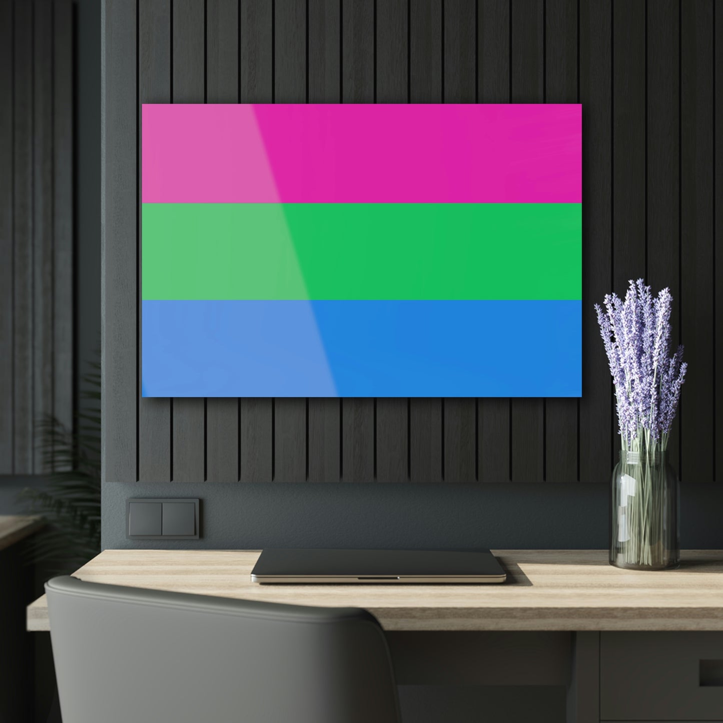 Polysexual Acrylic Prints (with French Cleat Hanging)