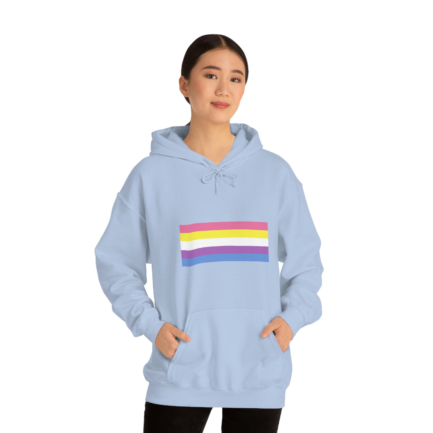 Bigender Flag Hooded Sweatshirt