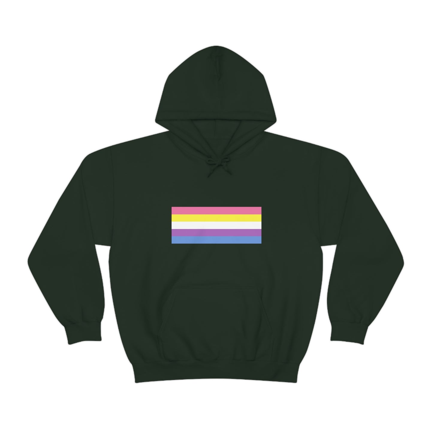 Bigender Flag Hooded Sweatshirt