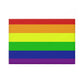 Button Magnet, Rainbow Pride Flag