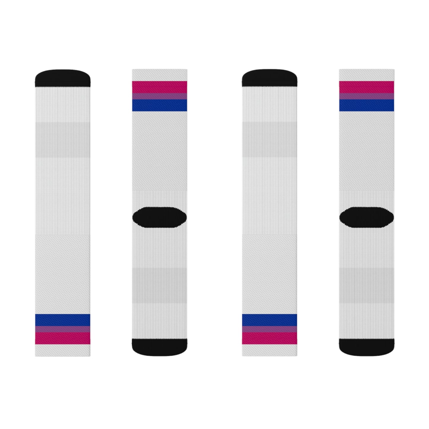 Bisexual Flag Crew Socks