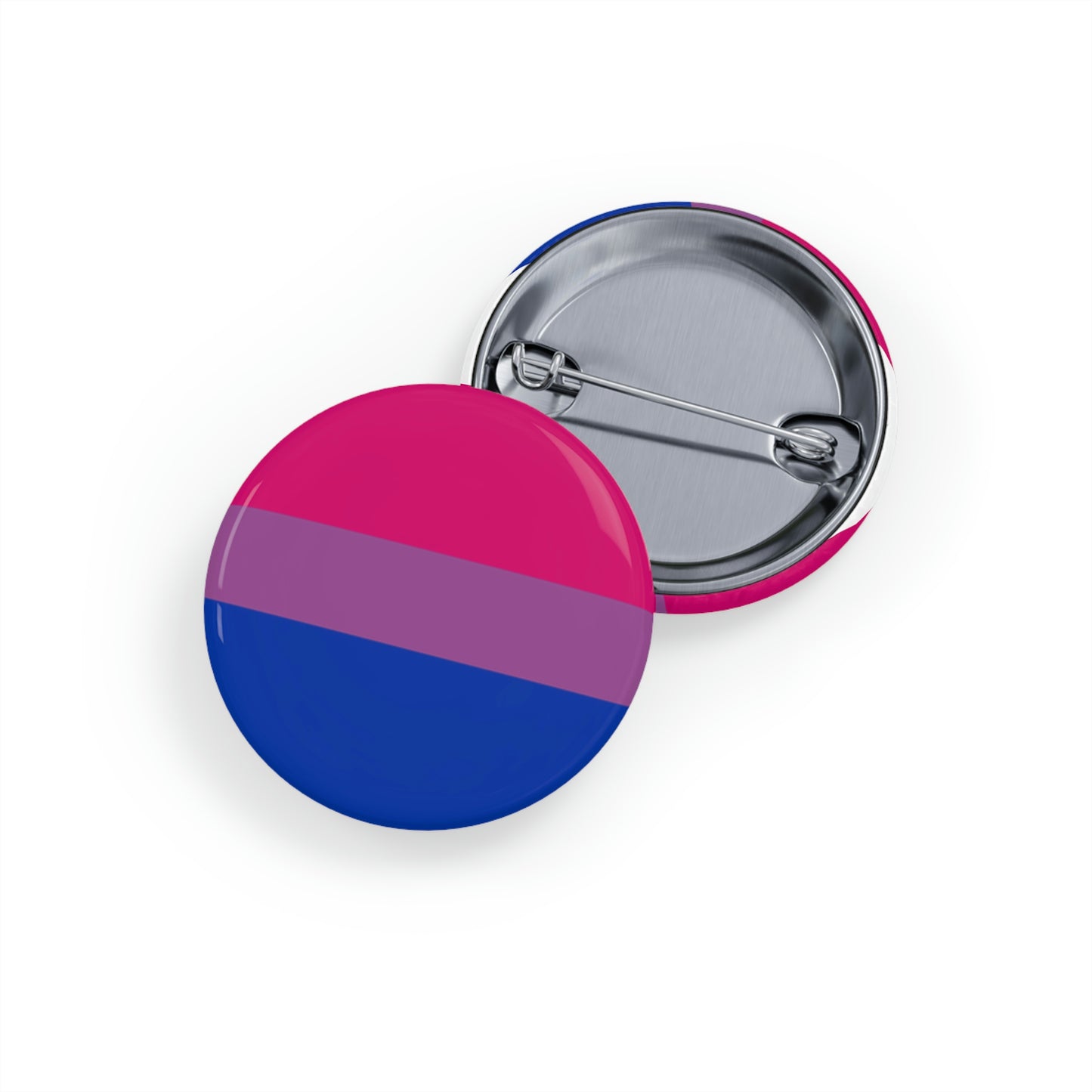 Bisexual Pride Flag Round Pins