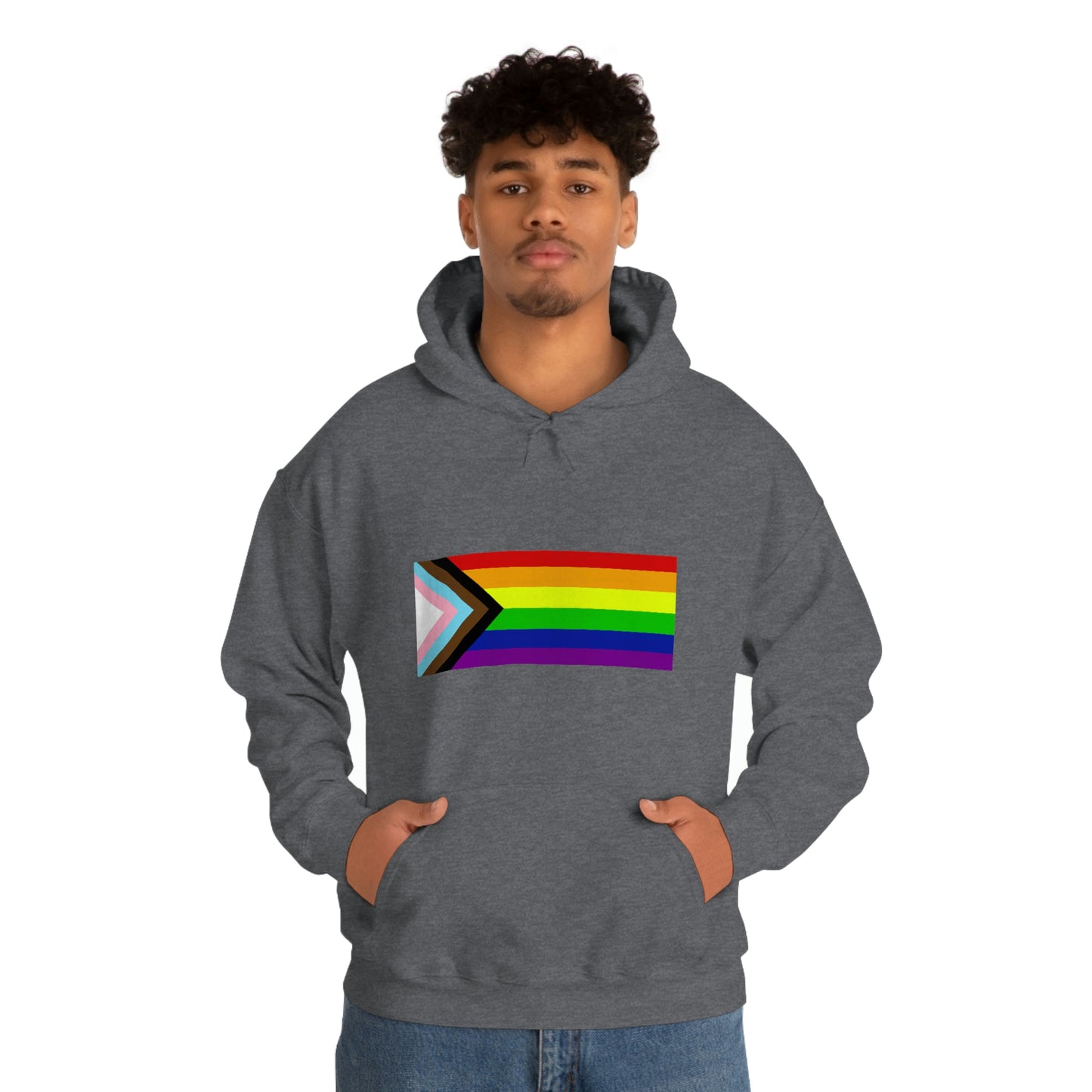 Progress Pride Flag Hooded Sweatshirt