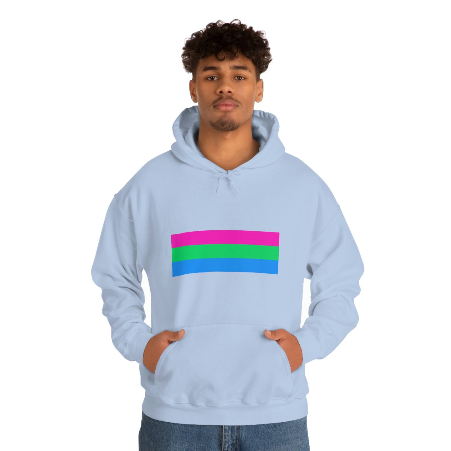 Polysexual Flag Hooded Sweatshirt