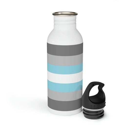 Demiboy Pride Flag Stainless Steel Water Bottle