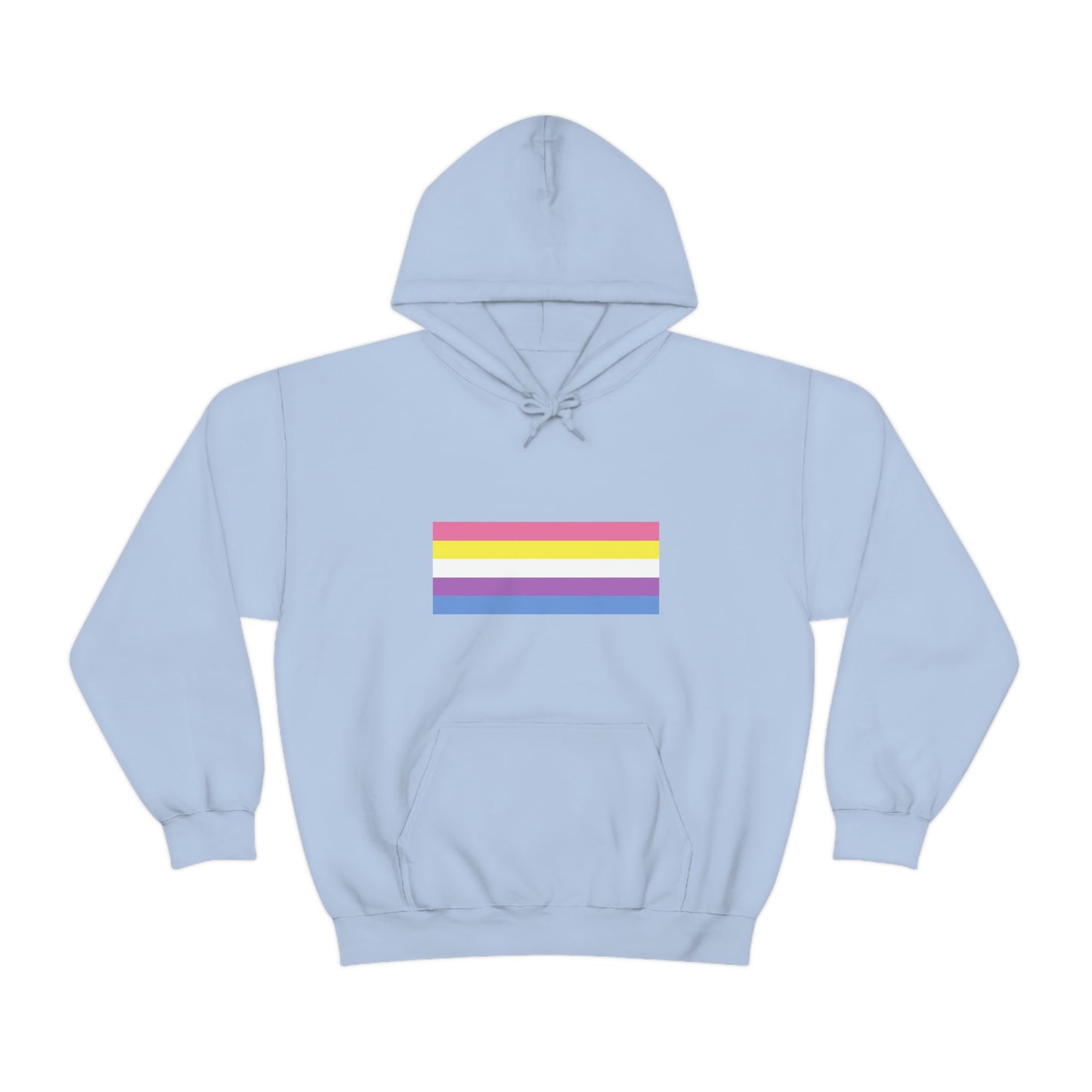 Bigender Flag Hooded Sweatshirt