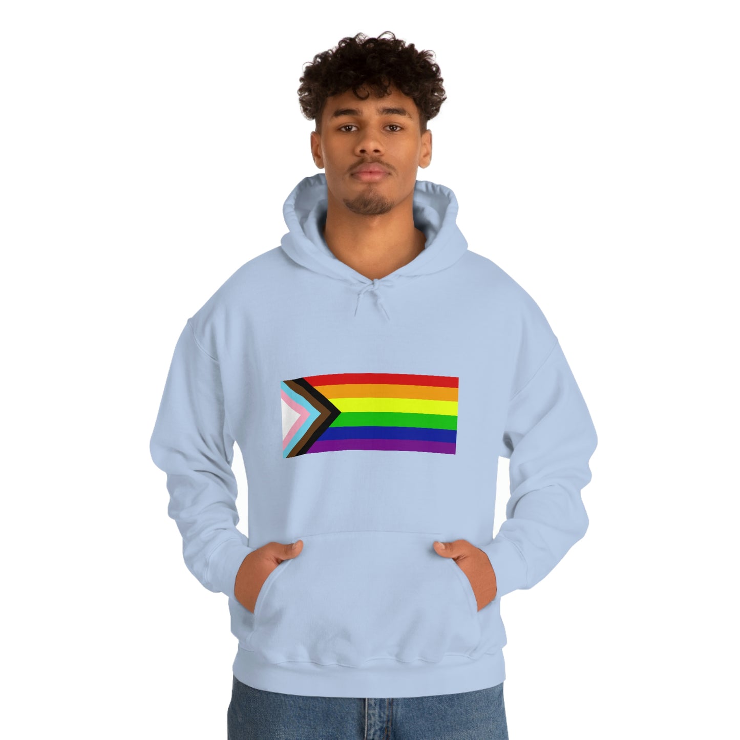 Progress Pride Flag Hooded Sweatshirt