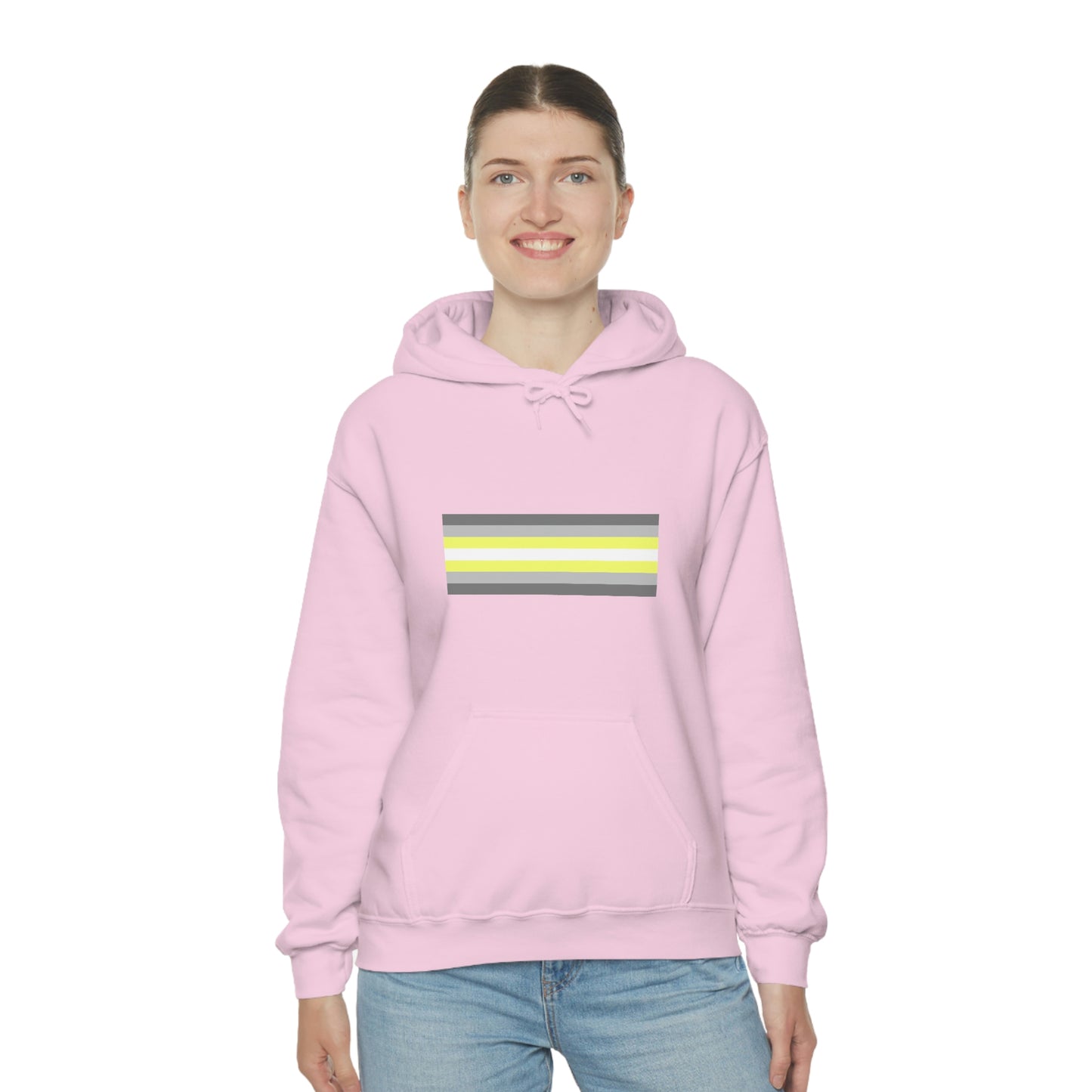 Demigender Flag Hooded Sweatshirt