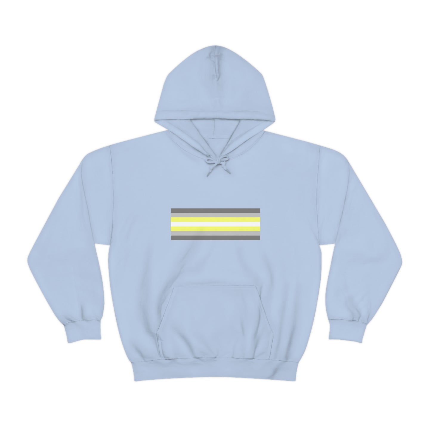 Demigender Flag Hooded Sweatshirt