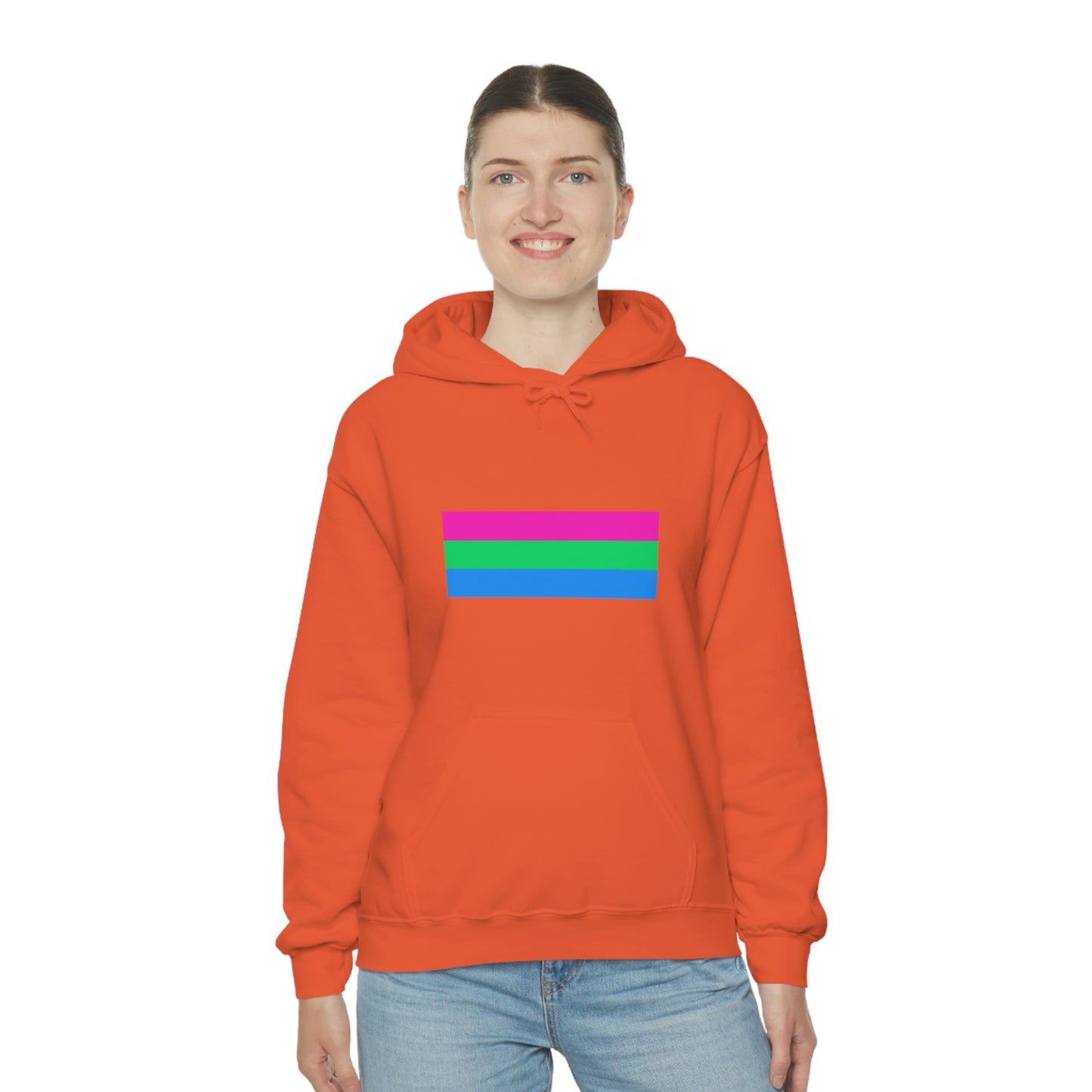 Polysexual Flag Hooded Sweatshirt