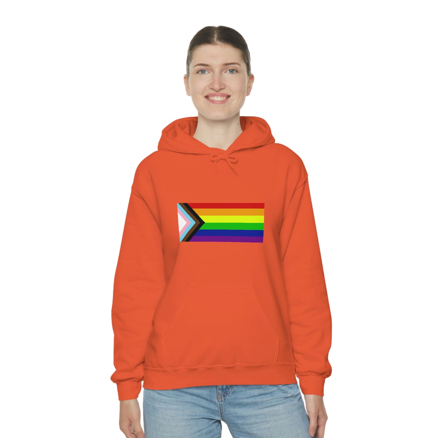 Progress Pride Flag Hooded Sweatshirt