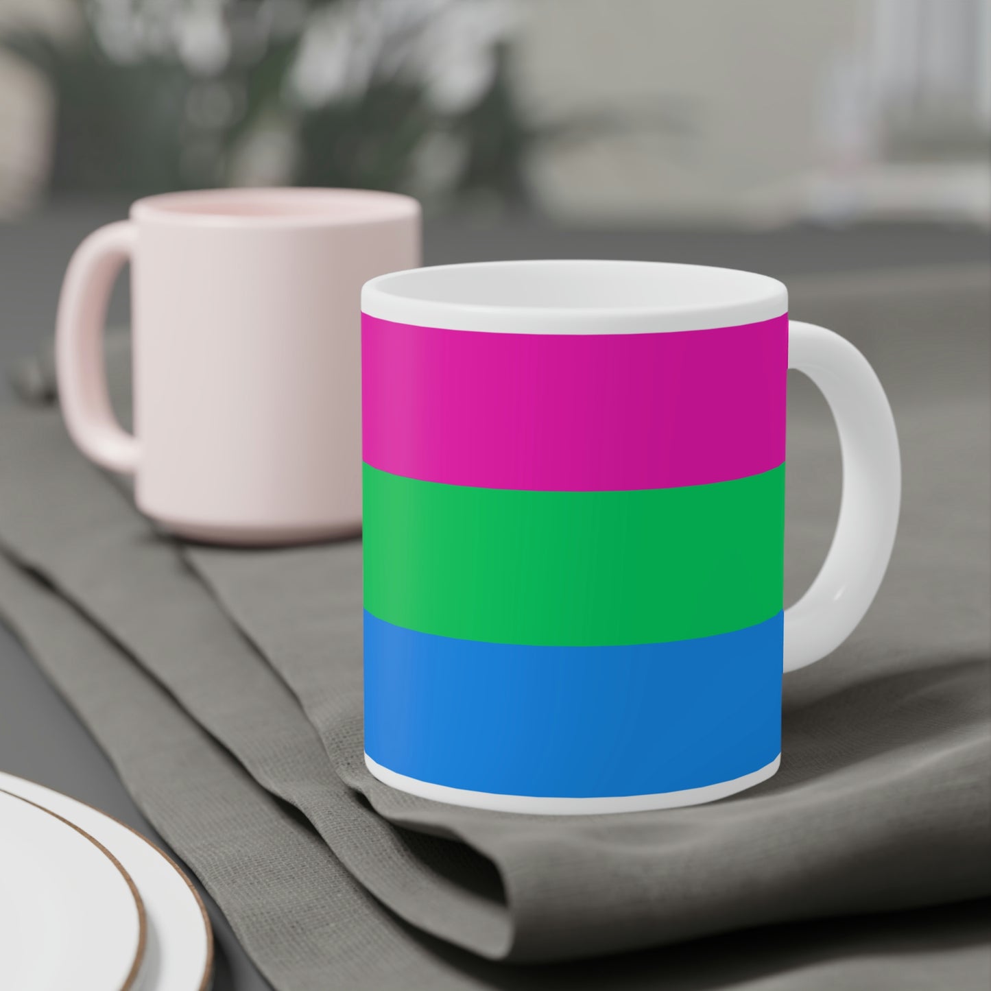 Polysexual Pride Flag Mug (11oz\15oz\20oz)