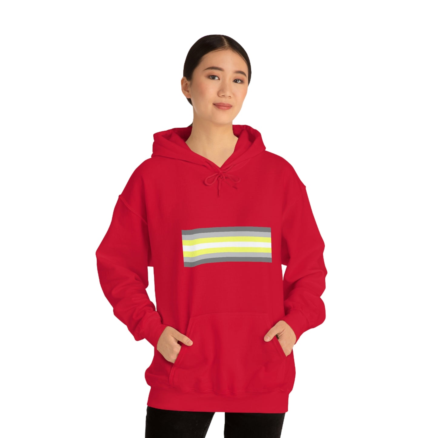 Demigender Flag Hooded Sweatshirt