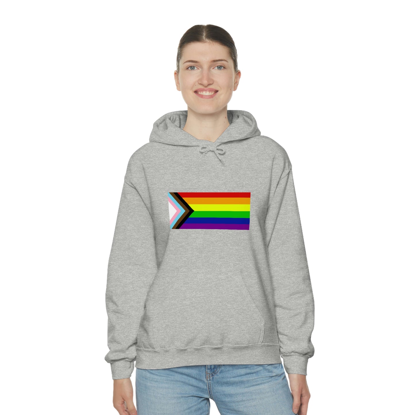 Progress Pride Flag Hooded Sweatshirt