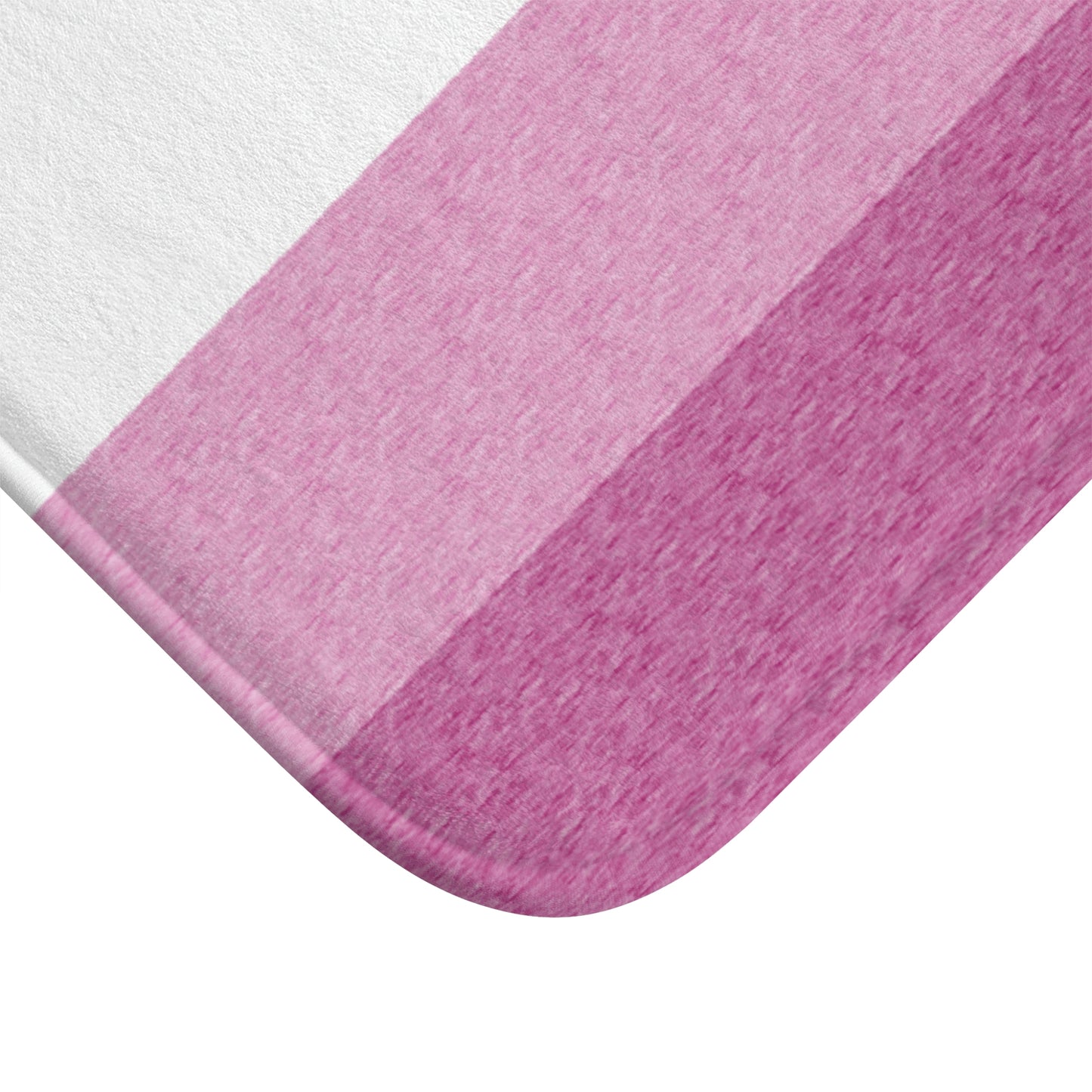 Lesbian Flag Bath Mat, pencil crayon colours