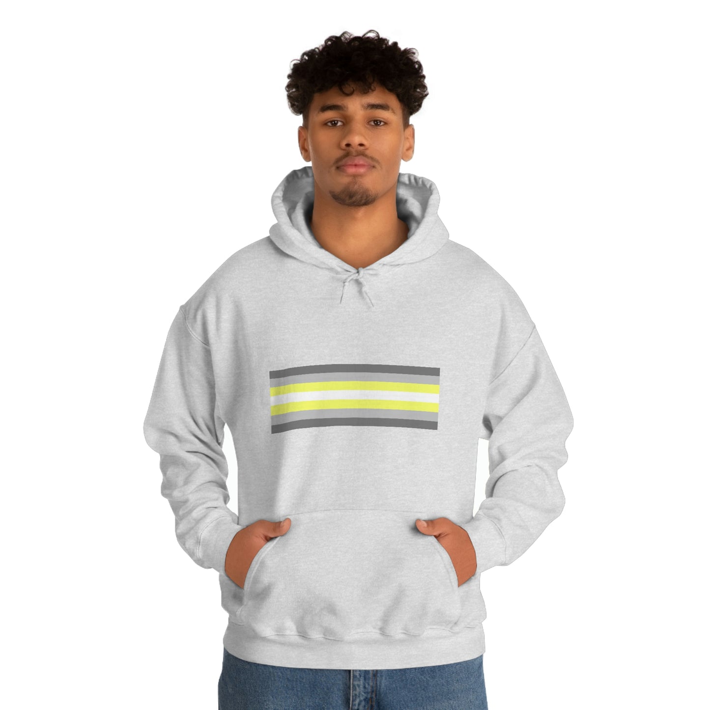 Demigender Flag Hooded Sweatshirt