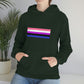 Genderfluid Flag Hooded Sweatshirt