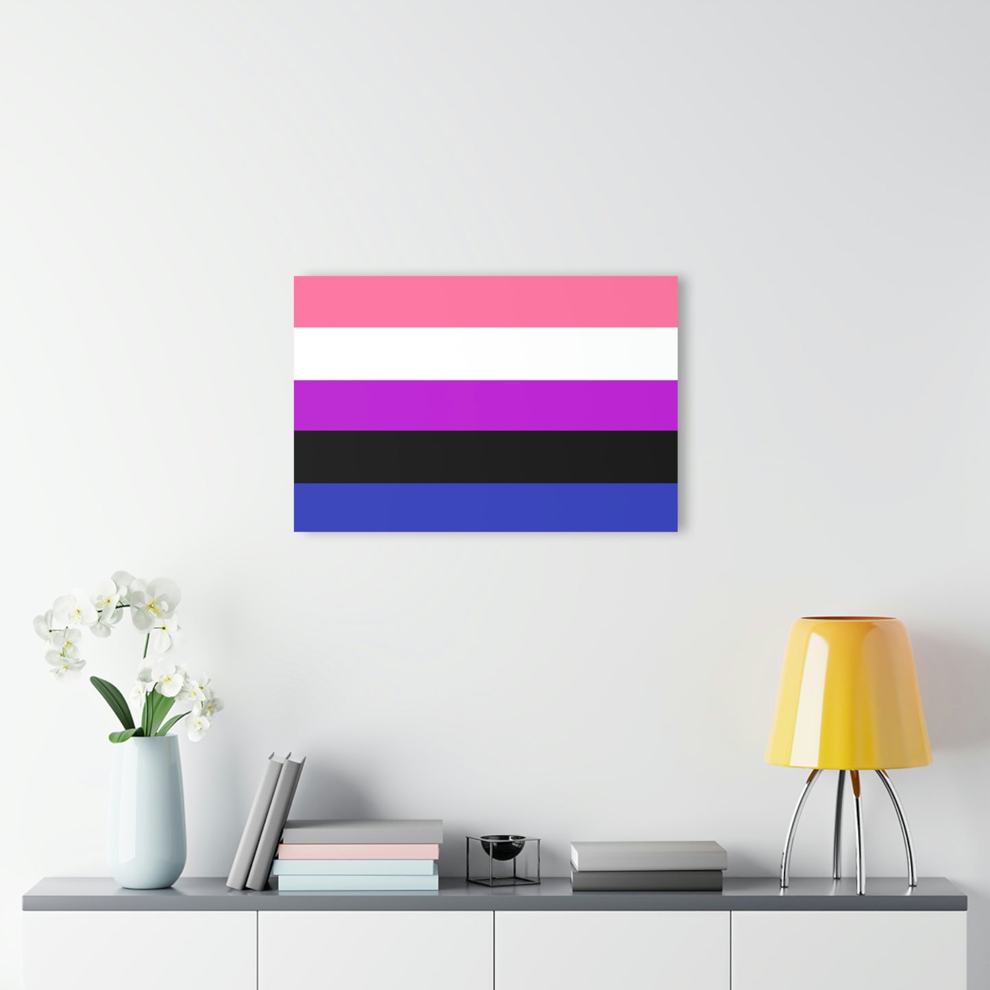 Genderfluid Acrylic Prints (with French Cleat Hanging)