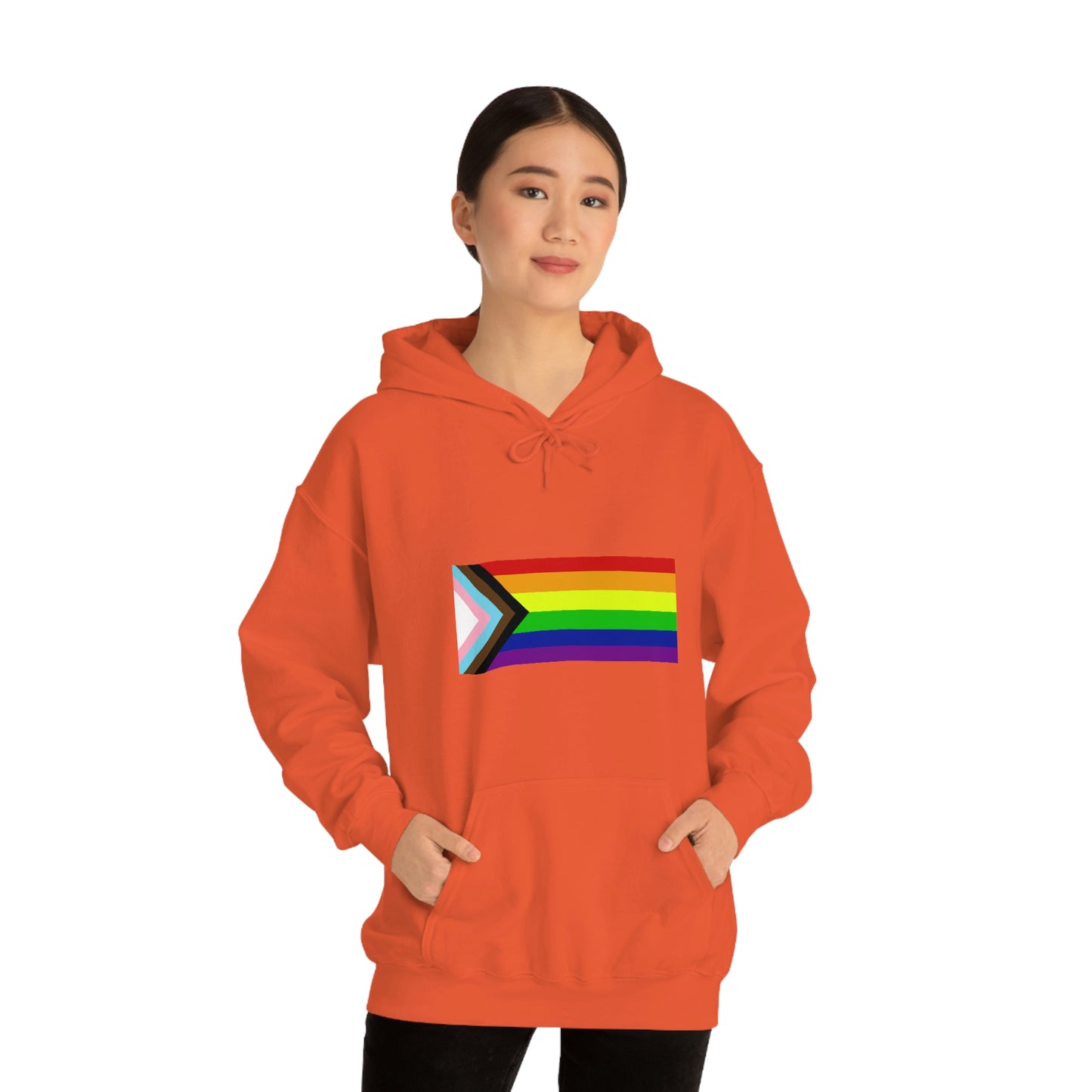 Progress Pride Flag Hooded Sweatshirt