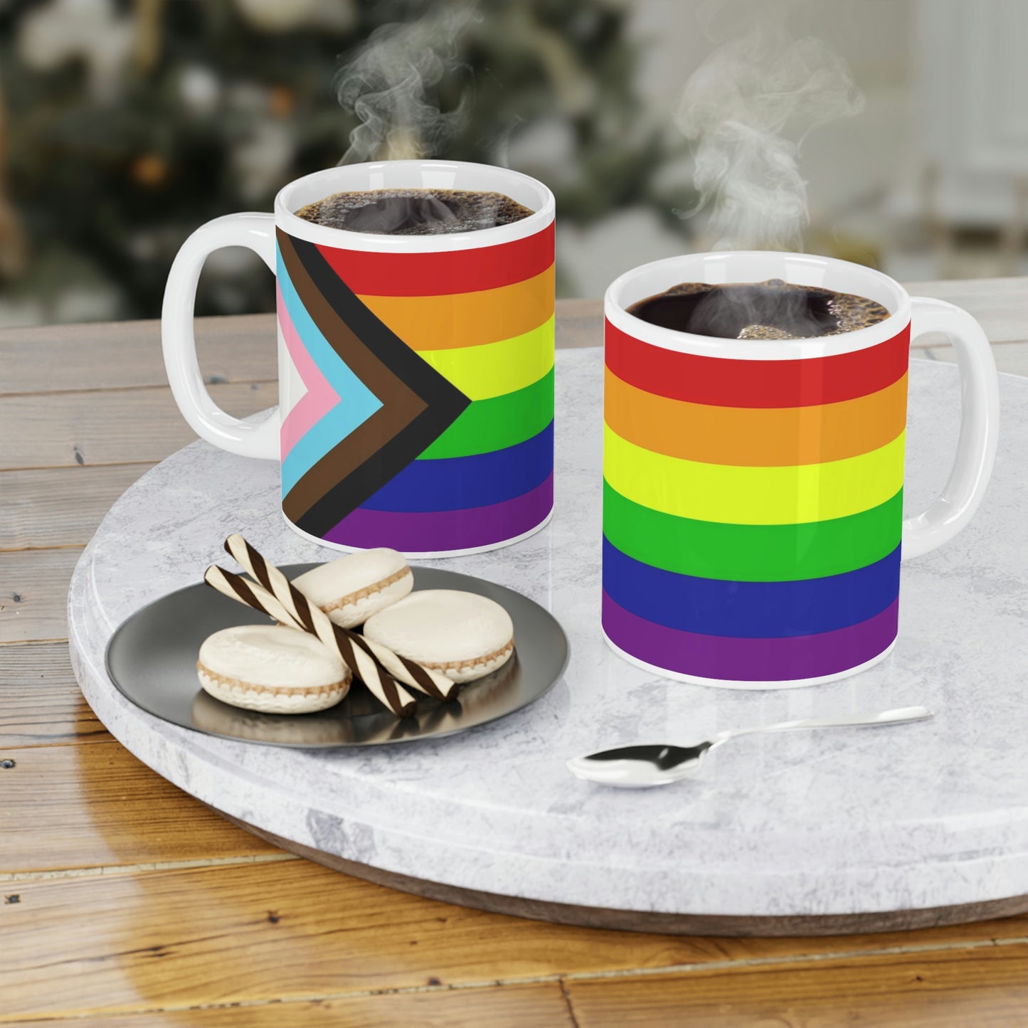 Progress Pride Flag Mug (11oz\15oz\20oz)