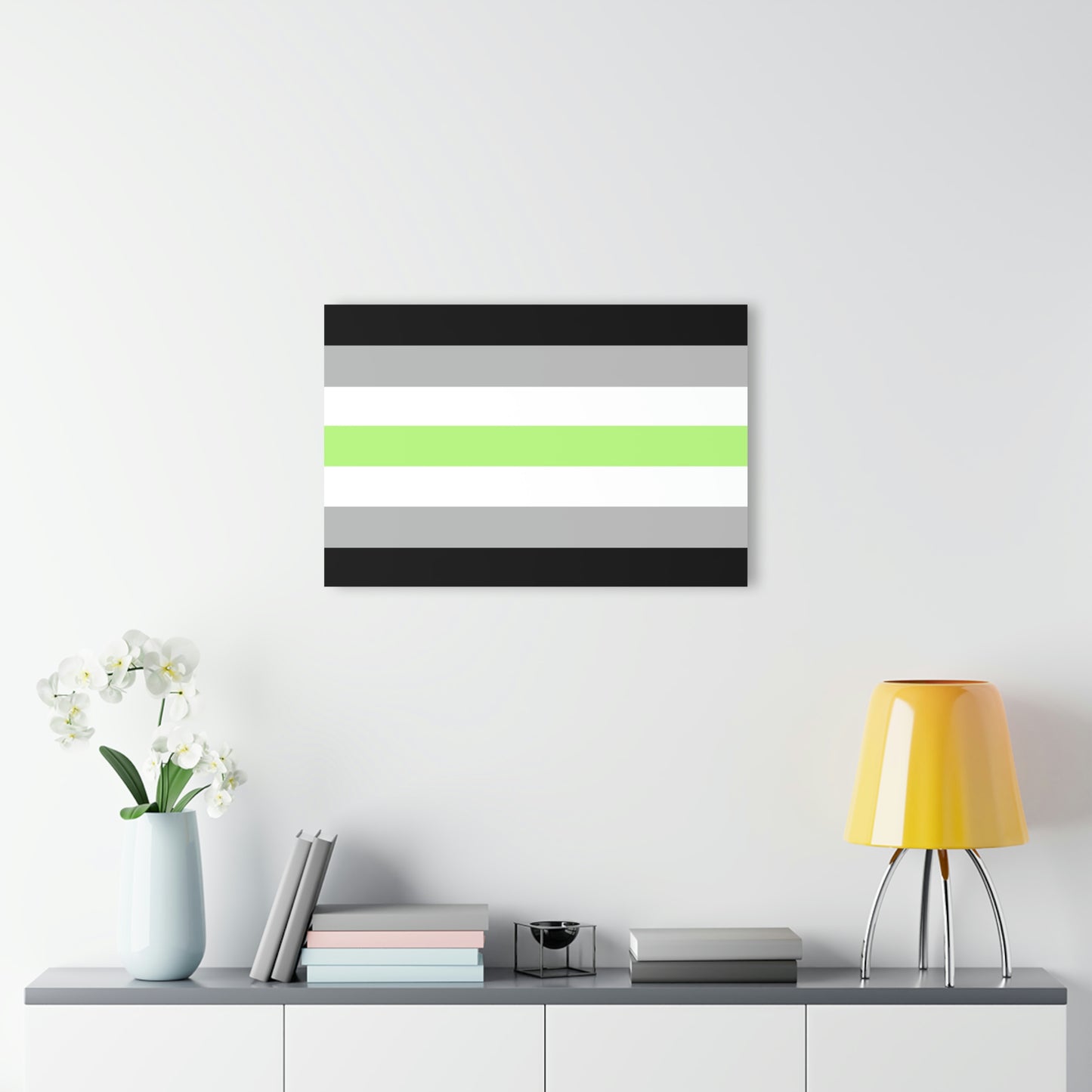 Agender Acrylic Prints (with French Cleat Hanging)