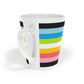 Queer Pride Flag Latte Mug, 12oz