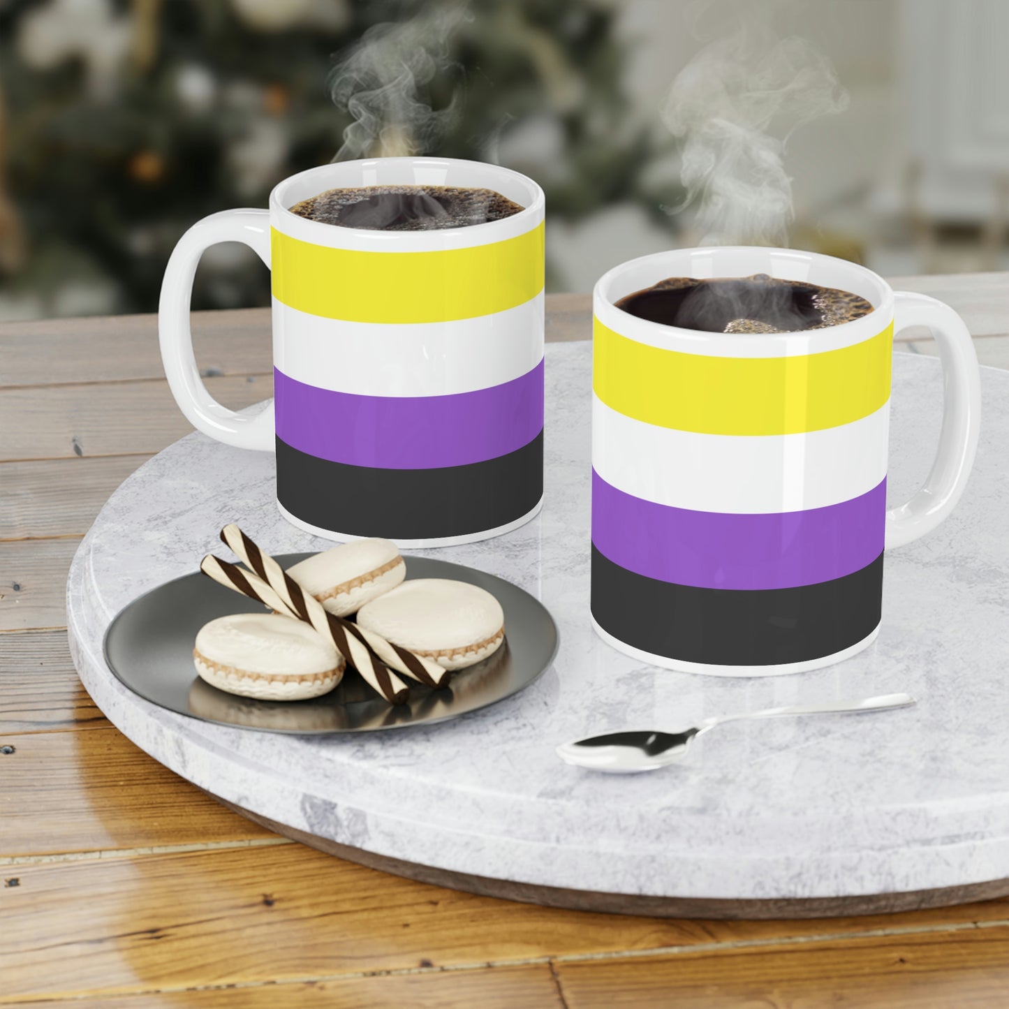 Non-Binary Pride Flag Mug (11oz\15oz\20oz)