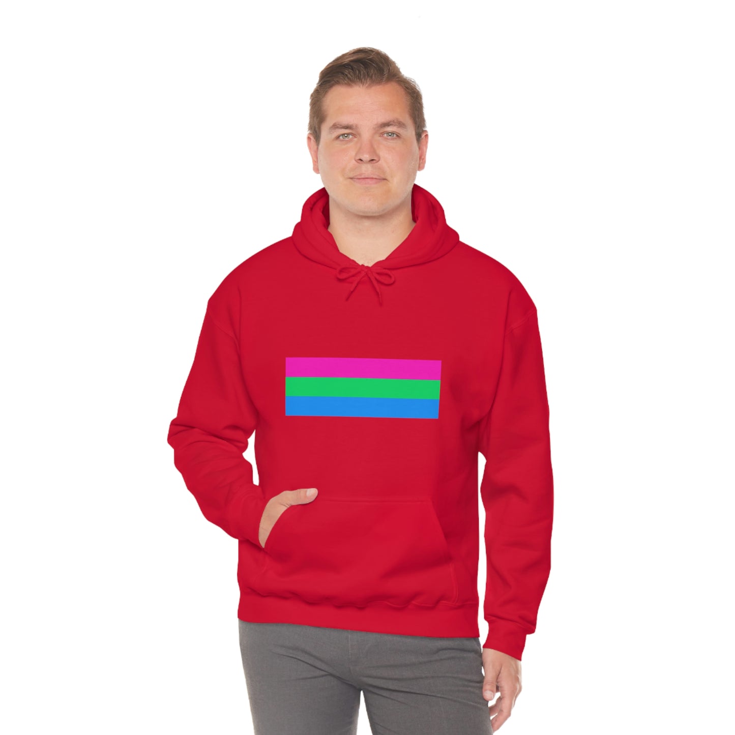 Polysexual Flag Hooded Sweatshirt