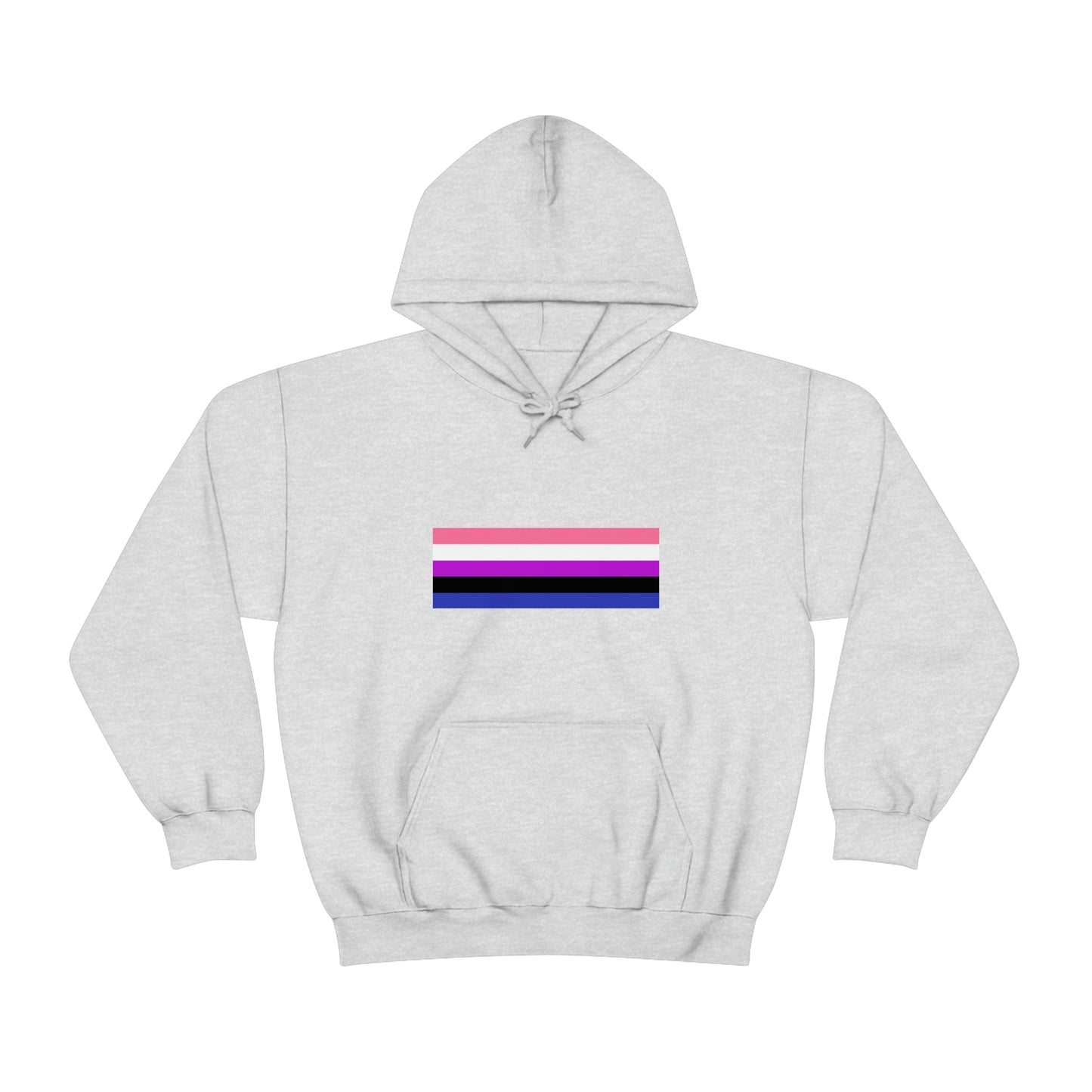 Genderfluid Flag Hooded Sweatshirt