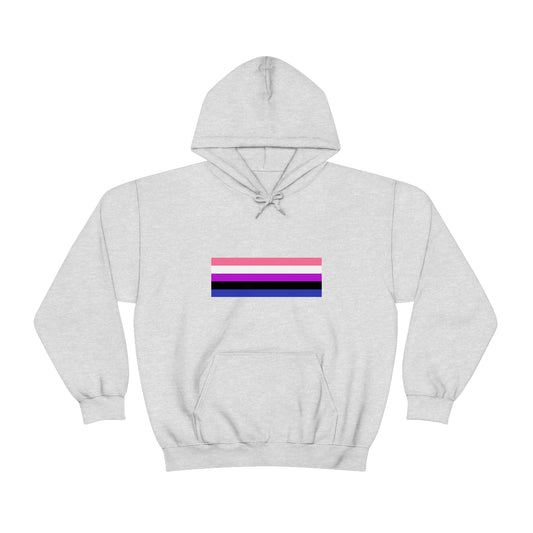 Genderfluid Flag Hooded Sweatshirt