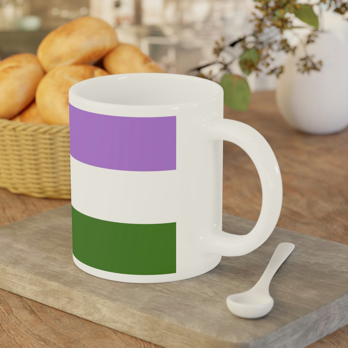 Genderqueer Pride Flag Mug (11oz\15oz\20oz)