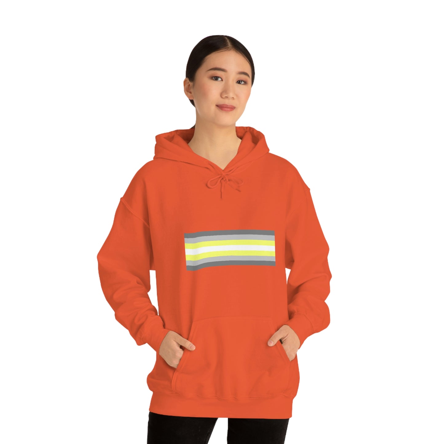 Demigender Flag Hooded Sweatshirt