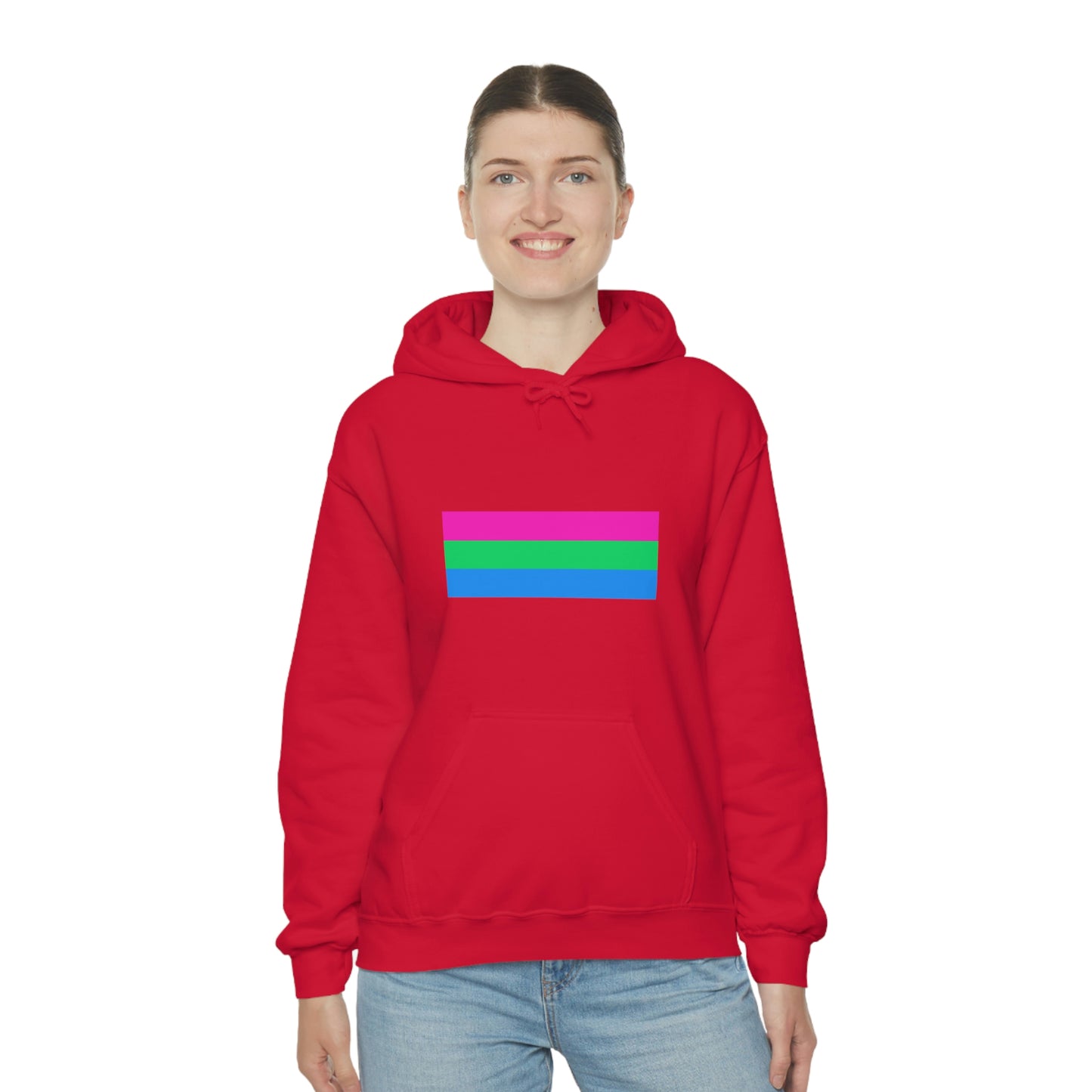 Polysexual Flag Hooded Sweatshirt