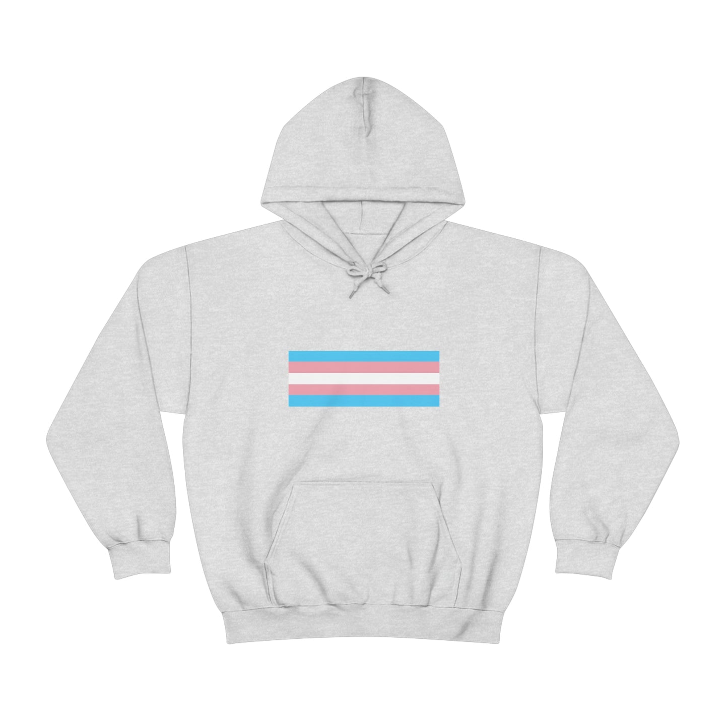 Trans Flag Hooded Sweatshirt