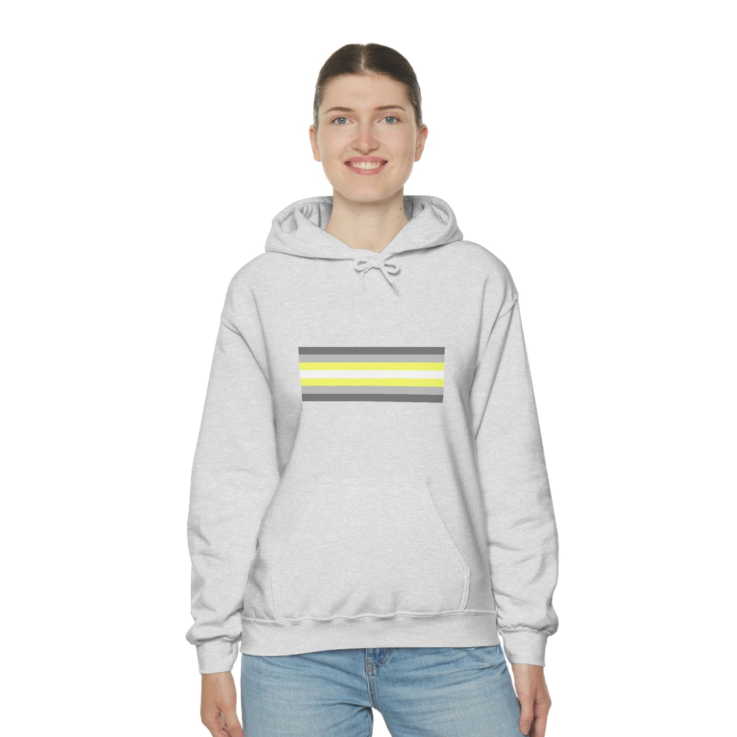 Demigender Flag Hooded Sweatshirt