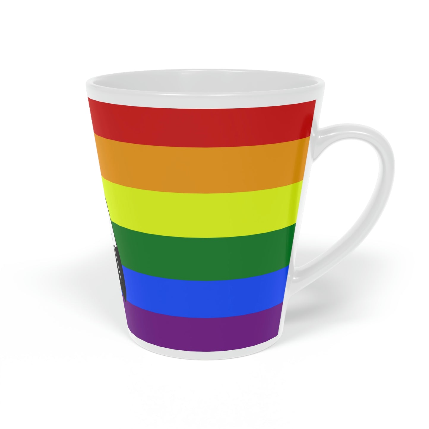 Two-Spirit Pride Flag Latte Mug, 12oz