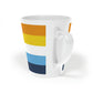 Aroace Pride Flag Latte Mug, 12oz