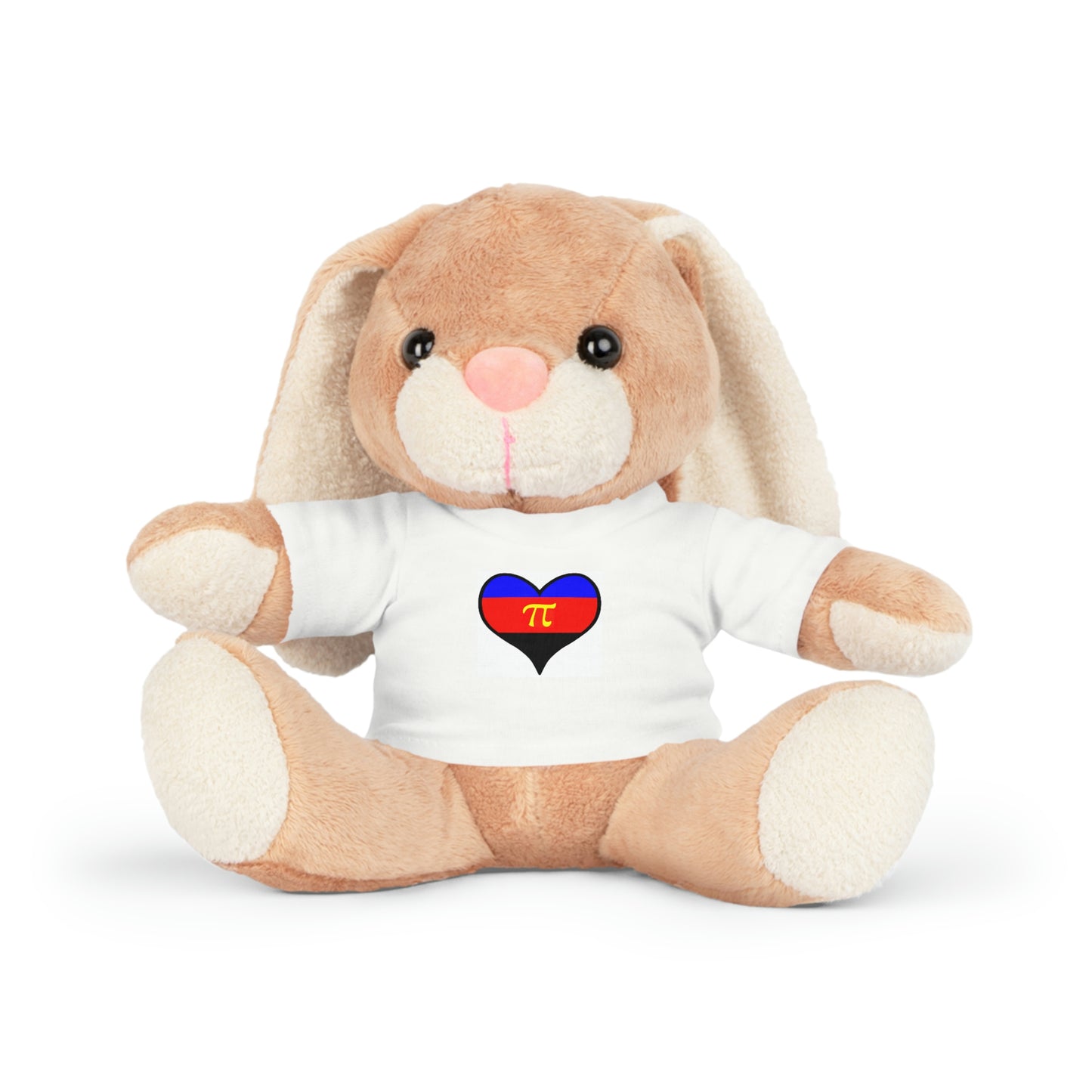 Plush Toys with Polyamorous Flag T-Shirt